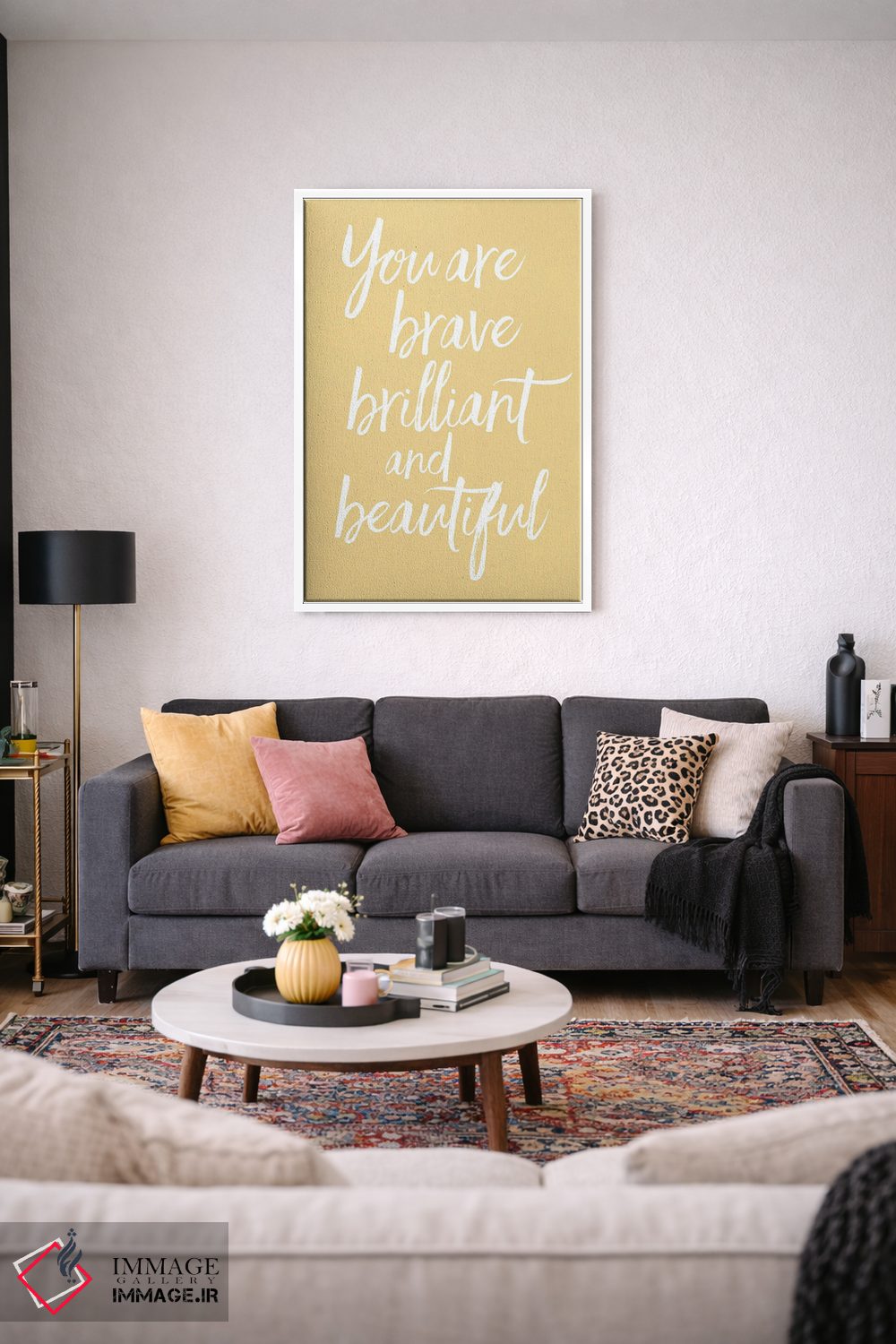 تابلو مدرن درخشان و زیبا اثر لولا بیژو و کمپانی - D3W