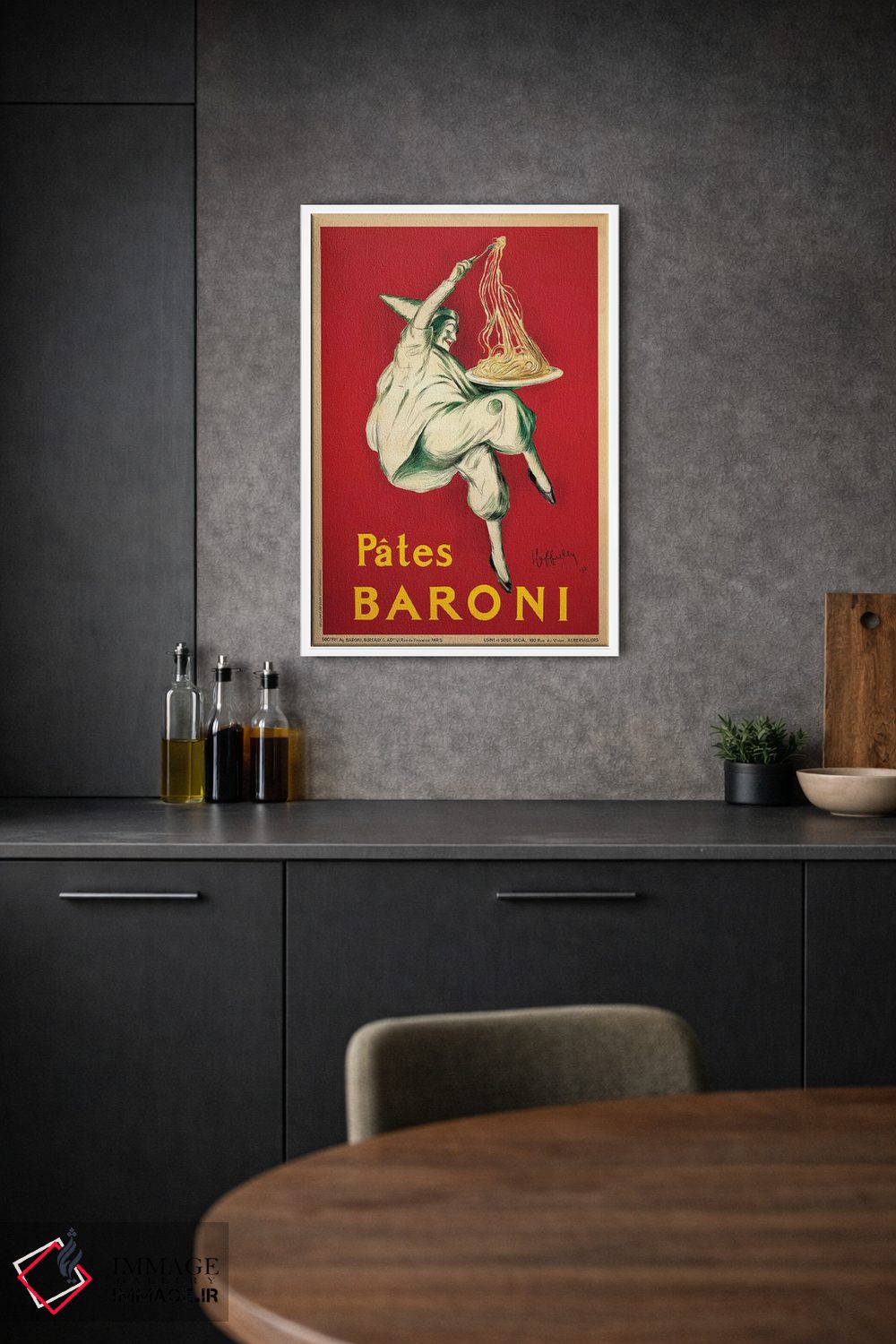 تابلو دکوراتیو پاستا بارونی، ۱۹۲۱ اثر لئونتو کاپیلو - D2W