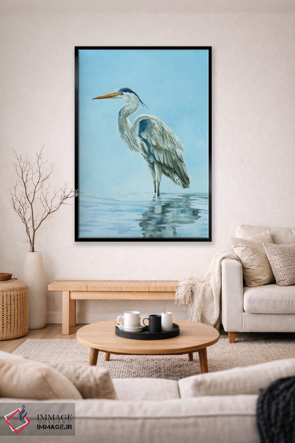 تابلو دکوراتیو گارزا آزول اثر لوکا شپرد - D2B