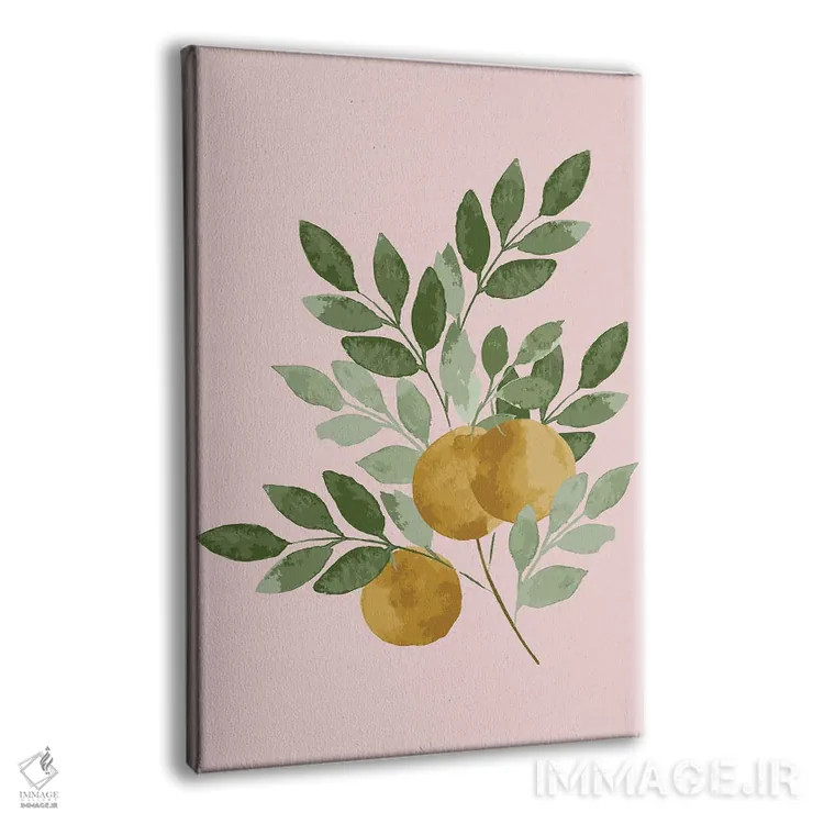 تابلو مدرن پرتقال ها اثر لوسیل پرایس - نمای پرسپکتیو محصول