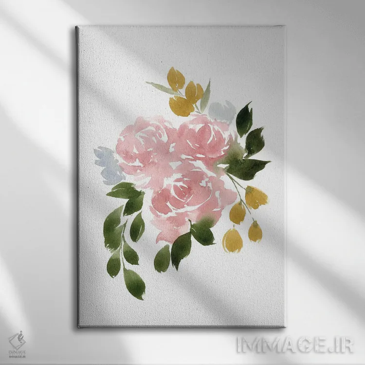 تابلو دکوراتیو باغ آملیا I اثر لوسیل پرایس - نمای روبهرو روی دیوار