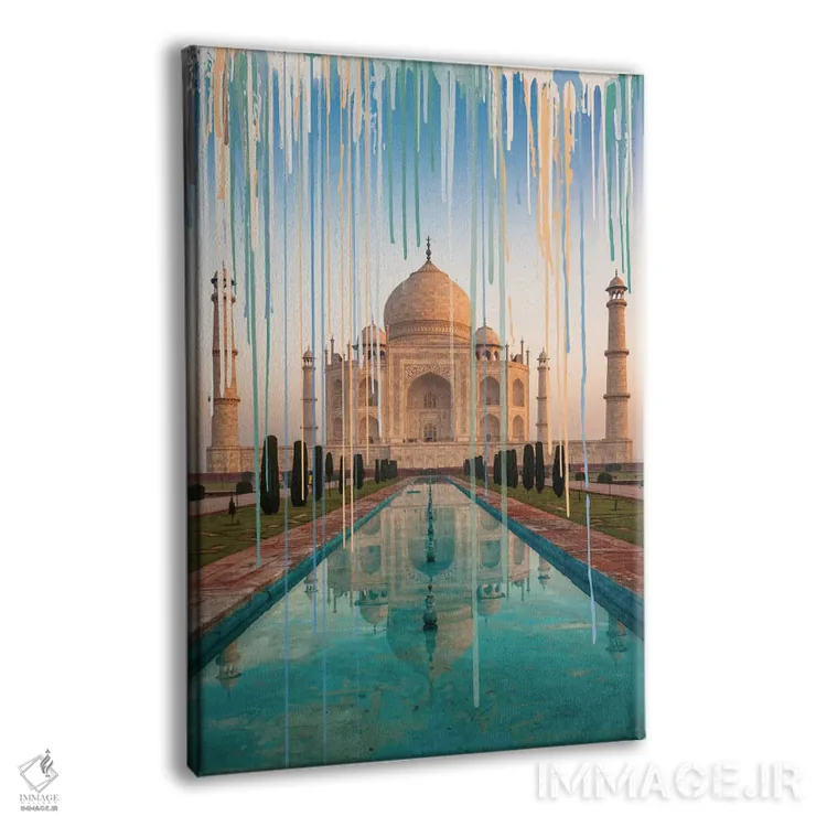 تابلو دکوراتیو آرمان گرا با سرمایه اثر فایو بای فایو کالکتیو - نمای پرسپکتیو محصول