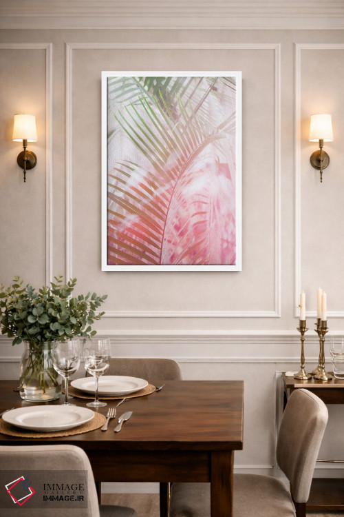تابلو دکوراتیو برگ های گرمسیری I اثر لینان کولیگان - D2W