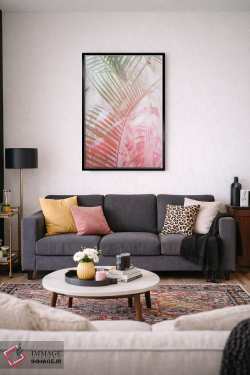 تابلو دکوراتیو برگ های گرمسیری I اثر لینان کولیگان - D5B