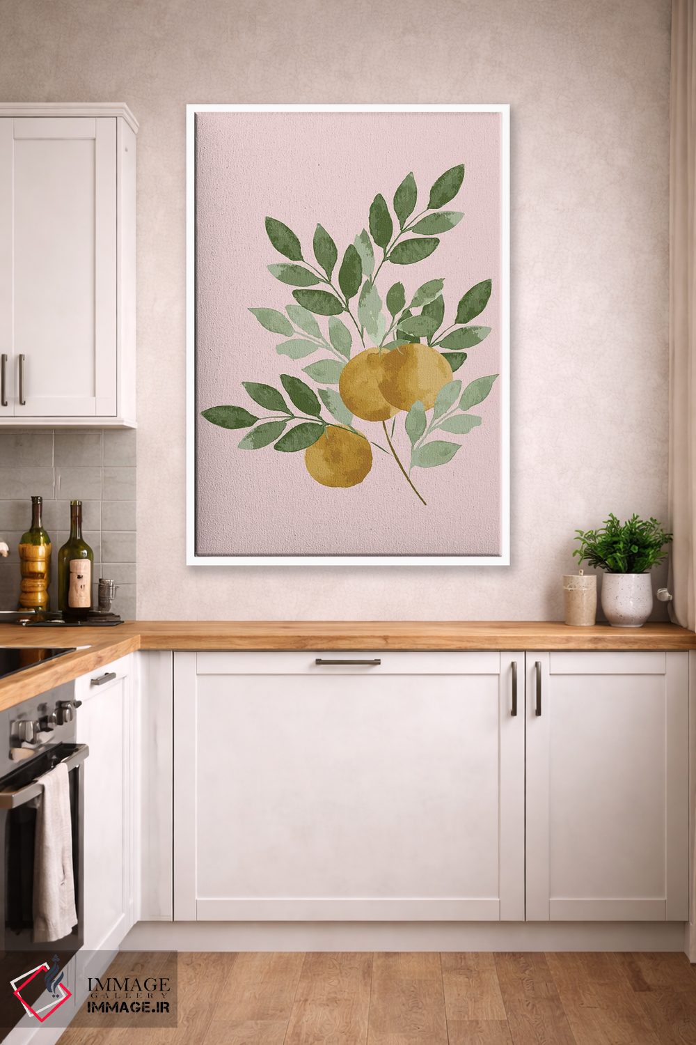 تابلو مدرن پرتقال ها اثر لوسیل پرایس - D2W