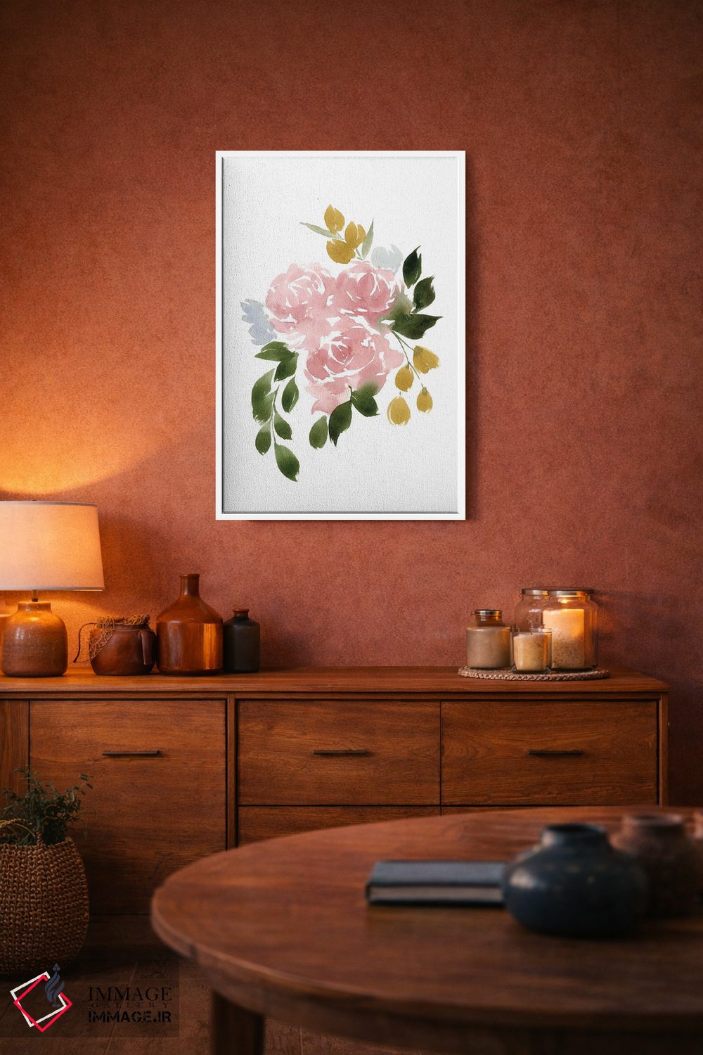 تابلو دکوراتیو باغ آملیا I اثر لوسیل پرایس - D3W