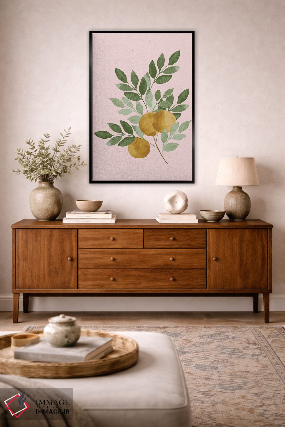 تابلو مدرن پرتقال ها اثر لوسیل پرایس - D3B