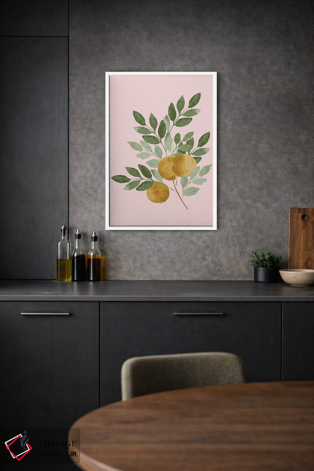 تابلو مدرن پرتقال ها اثر لوسیل پرایس - D1W