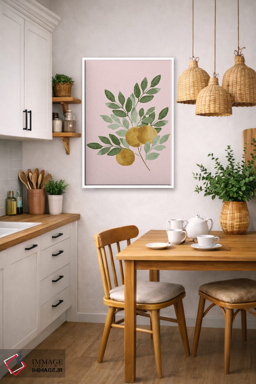 تابلو مدرن پرتقال ها اثر لوسیل پرایس - D5W