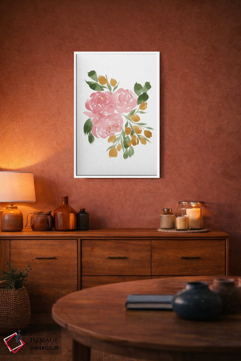 تابلو دکوراتیو باغ آملیا II اثر لوسیل پرایس - D3W