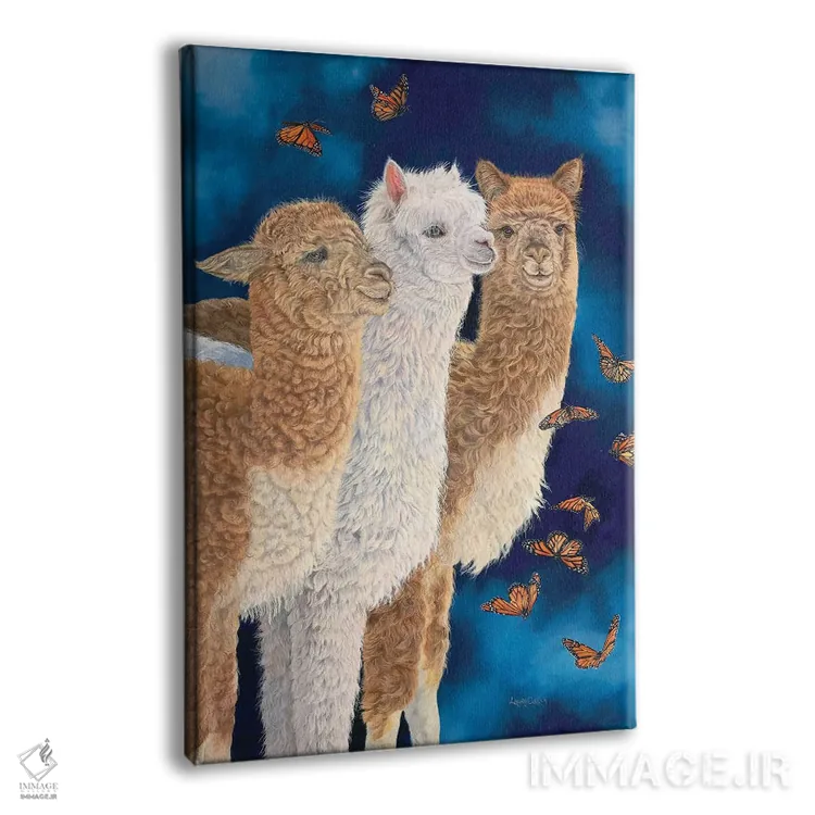 تابلو دکوراتیو باله نیمه شب اثر لورا کرتین - نمای پرسپکتیو محصول