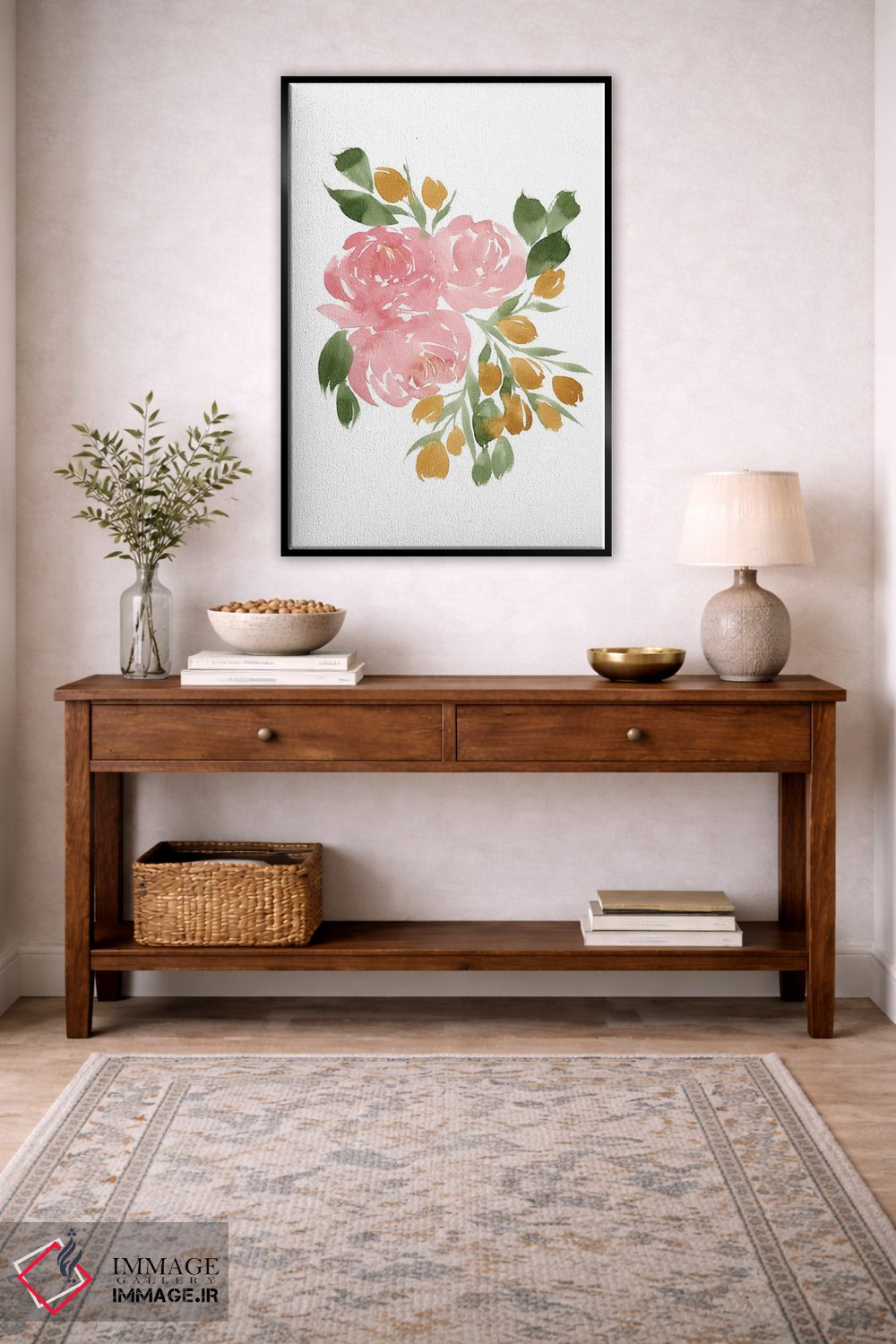 تابلو دکوراتیو باغ آملیا II اثر لوسیل پرایس - D5B