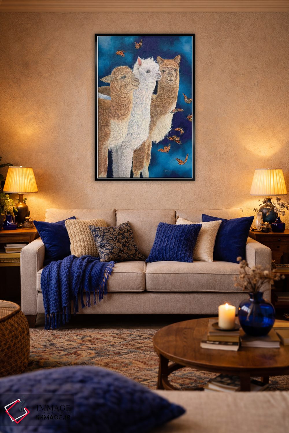 تابلو دکوراتیو باله نیمه شب اثر لورا کرتین - D5B