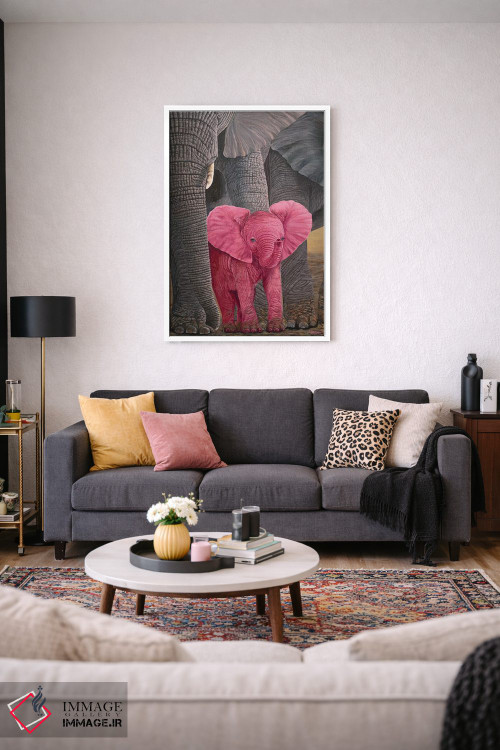 تابلو دکوراتیو شگفتی اثر لورا کرتین - D2W