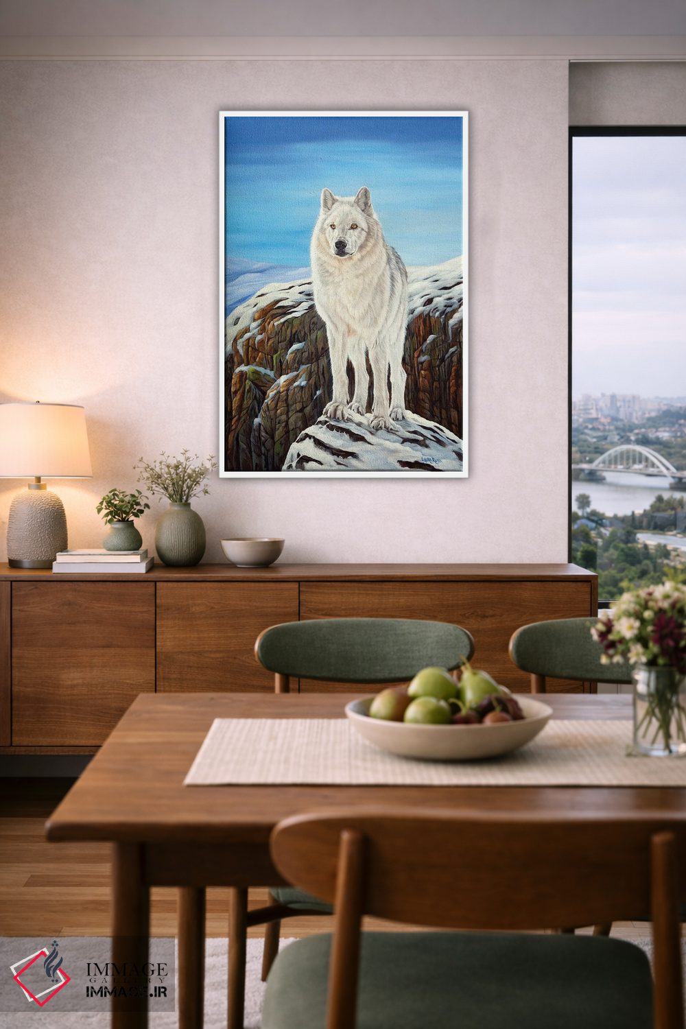 تابلو دکوراتیو پیشاهنگ برتر اثر لورا کرتین - D4W