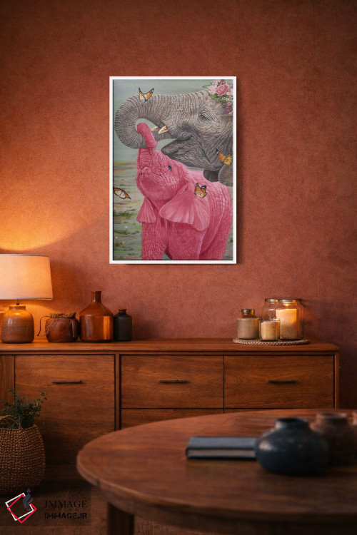 تابلو دکوراتیو لمس عشق اثر لورا کرتین - D4W