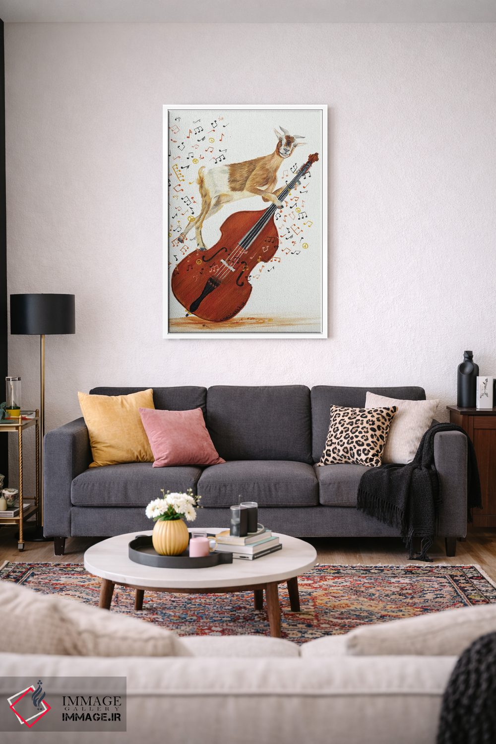 تابلو دکوراتیو تامپر اثر لورا کرتین - D2W