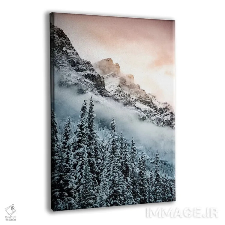 تابلو دکوراتیو گرم و سرد اثر لوکاس مور - نمای پرسپکتیو محصول