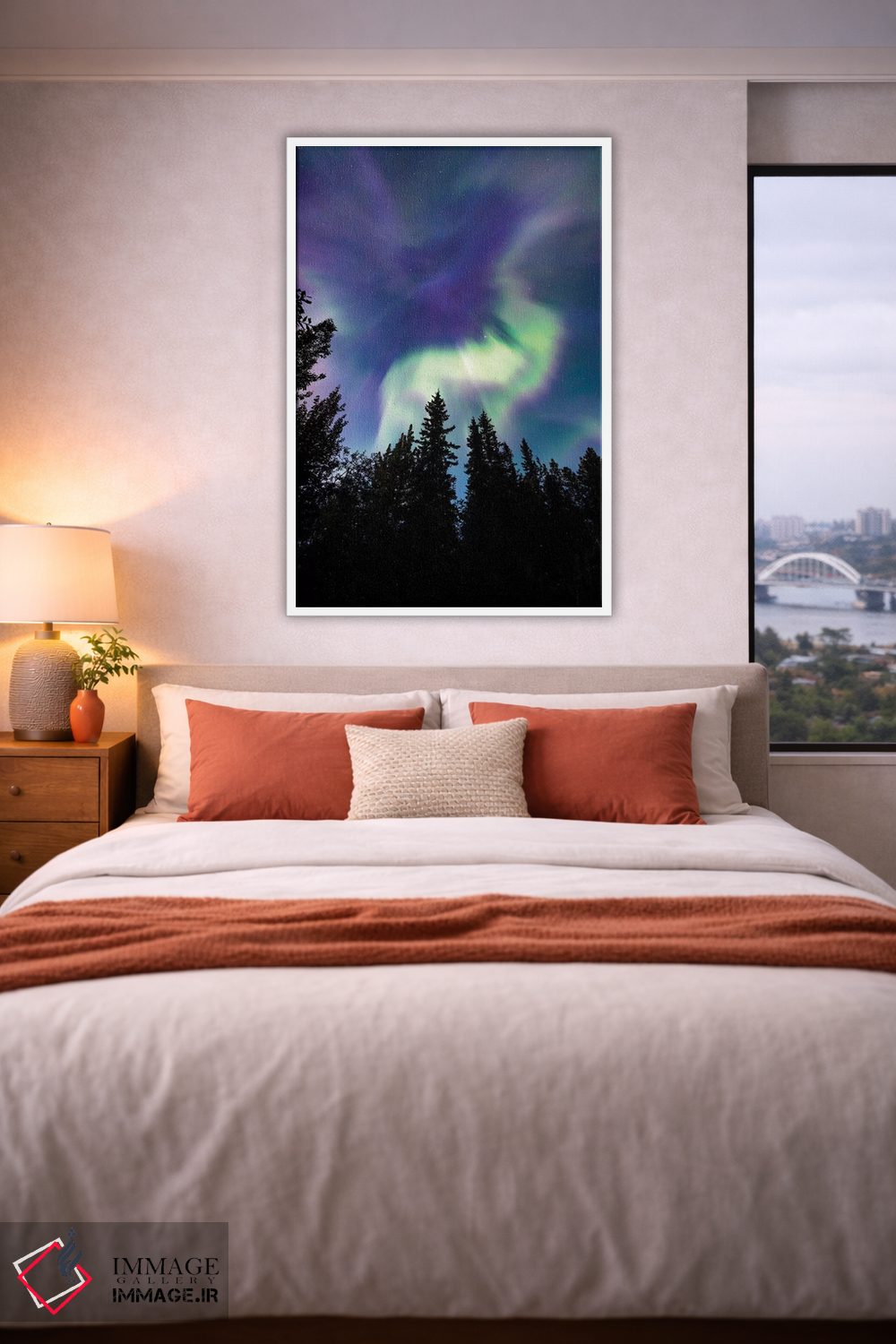 تابلو دکوراتیو در آسمان اثر لوکاس مور - D3W