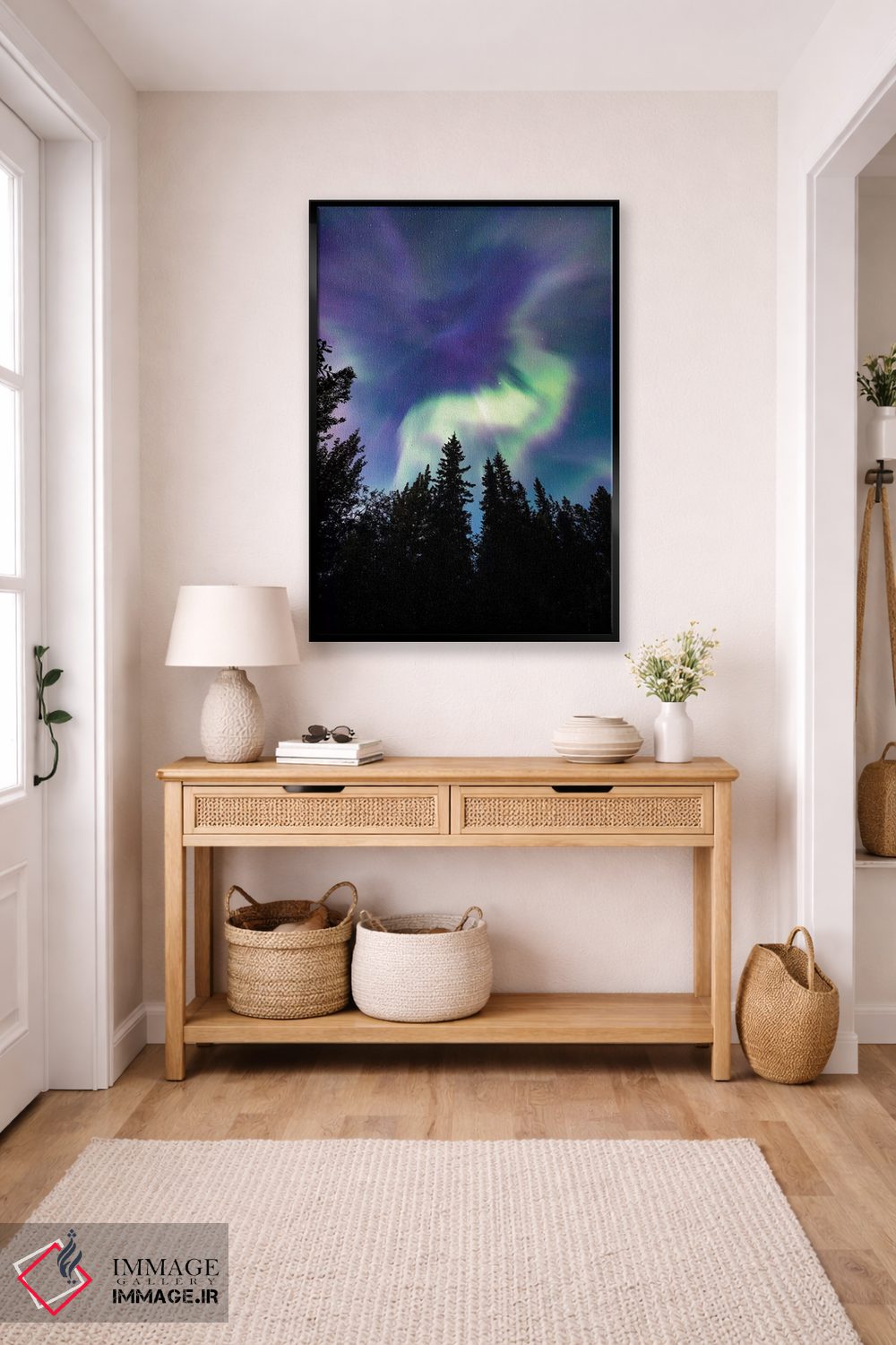 تابلو دکوراتیو در آسمان اثر لوکاس مور - D6B