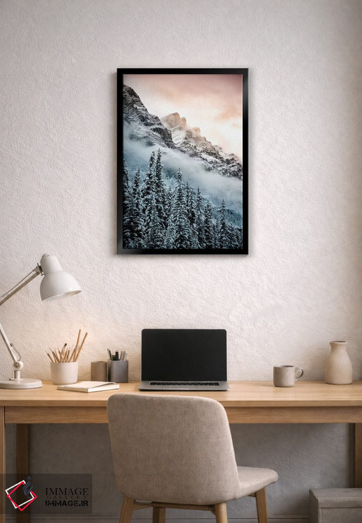 تابلو دکوراتیو گرم و سرد اثر لوکاس مور - D2B