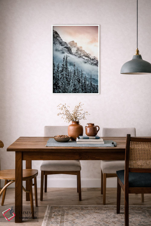 تابلو دکوراتیو گرم و سرد اثر لوکاس مور - D6W