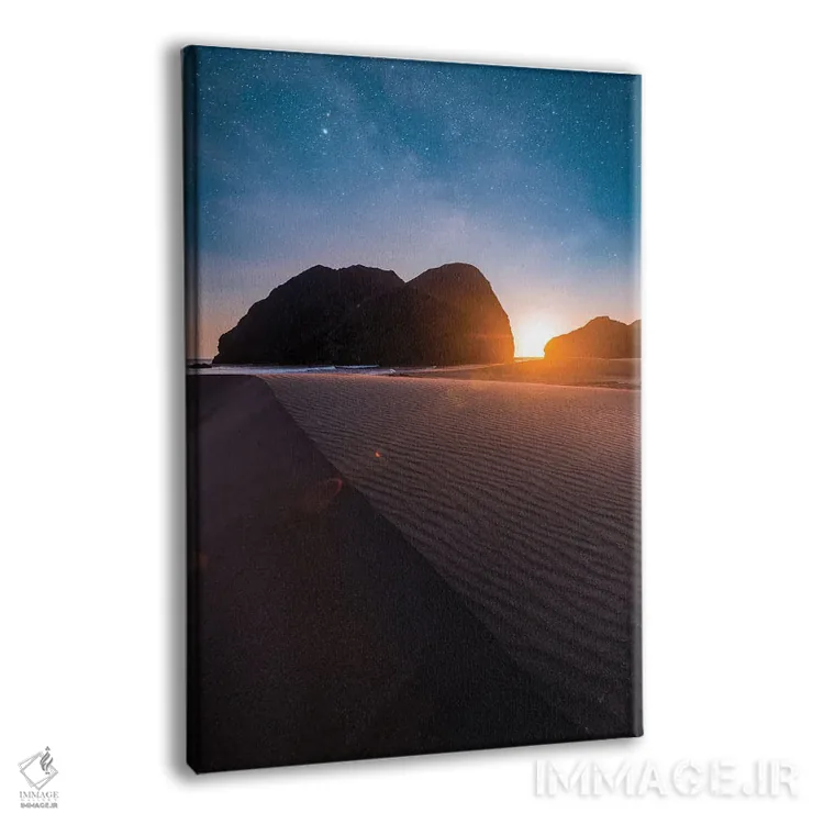 تابلو دکوراتیو روز و شب اثر لوکاس مور - نمای پرسپکتیو محصول