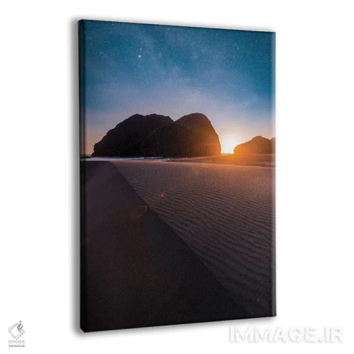تابلو دکوراتیو روز و شب اثر لوکاس مور - نمای پرسپکتیو محصول