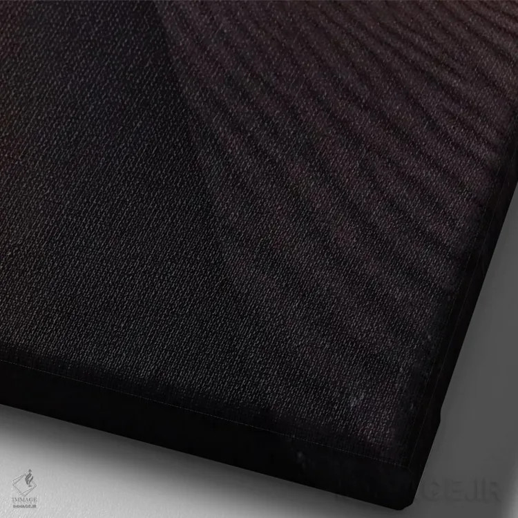 تابلو دکوراتیو روز و شب اثر لوکاس مور - نمای نزدیک بافت بوم