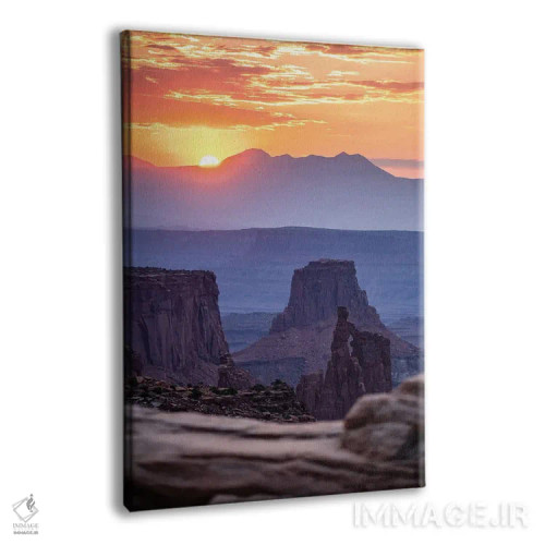 تابلو دکوراتیو برخاستن اثر لوکاس مور - نمای پرسپکتیو محصول