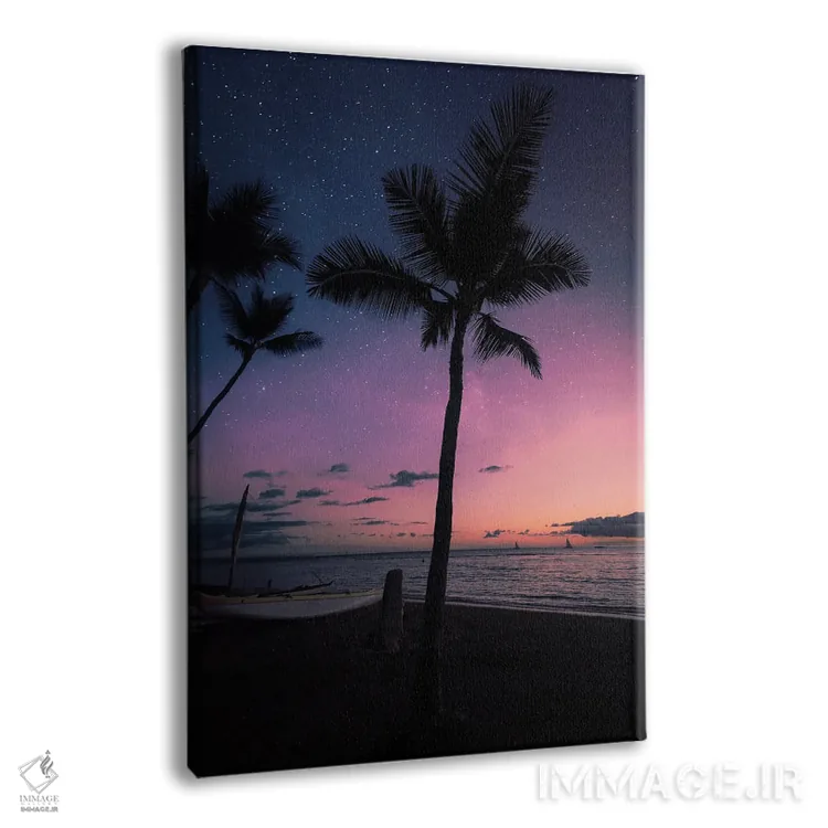 تابلو دکوراتیو شگفتی شب اثر لوکاس مور - نمای پرسپکتیو محصول