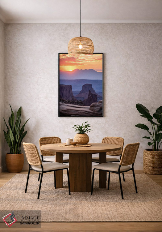 تابلو دکوراتیو برخاستن اثر لوکاس مور - D3B