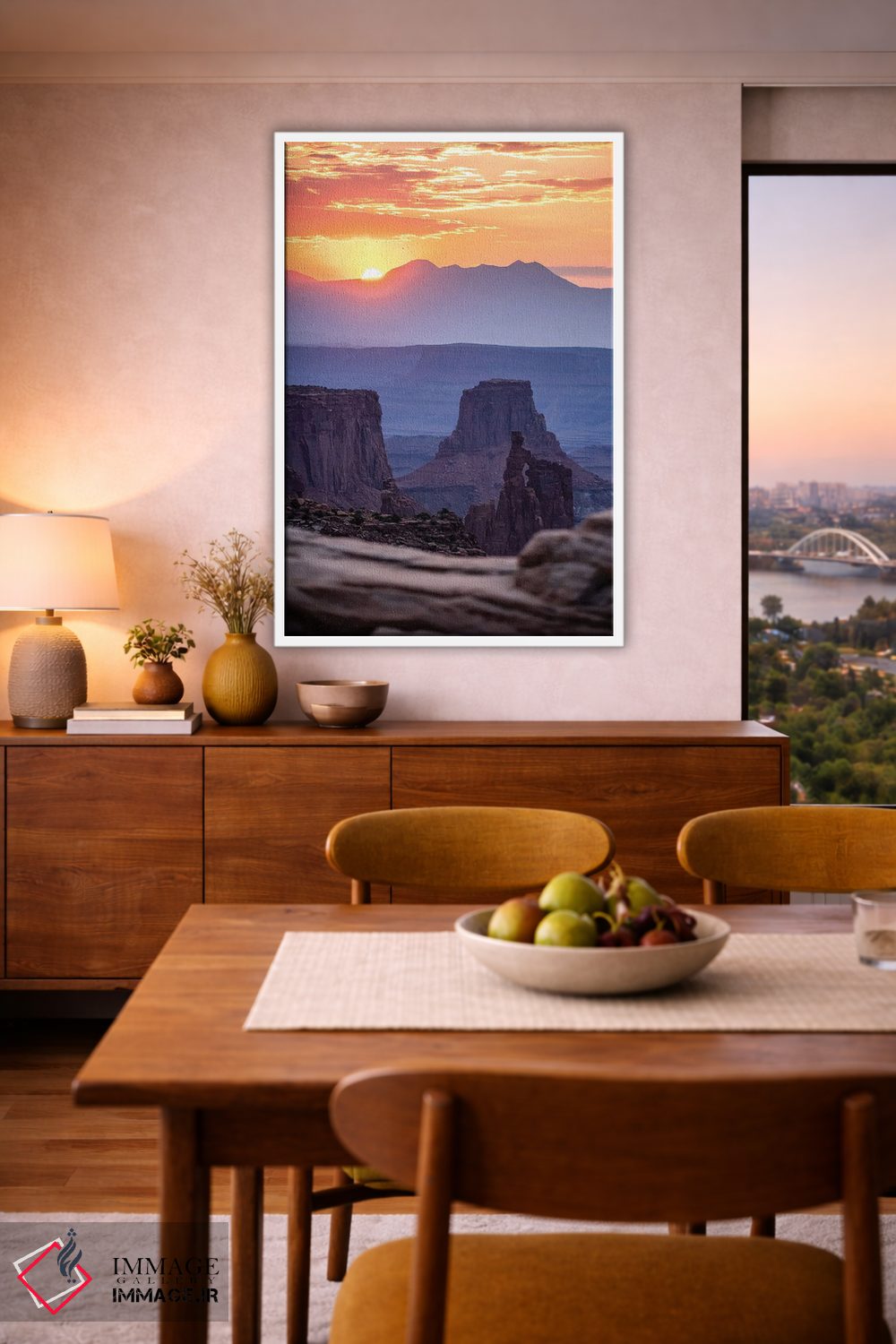 تابلو دکوراتیو برخاستن اثر لوکاس مور - D5W