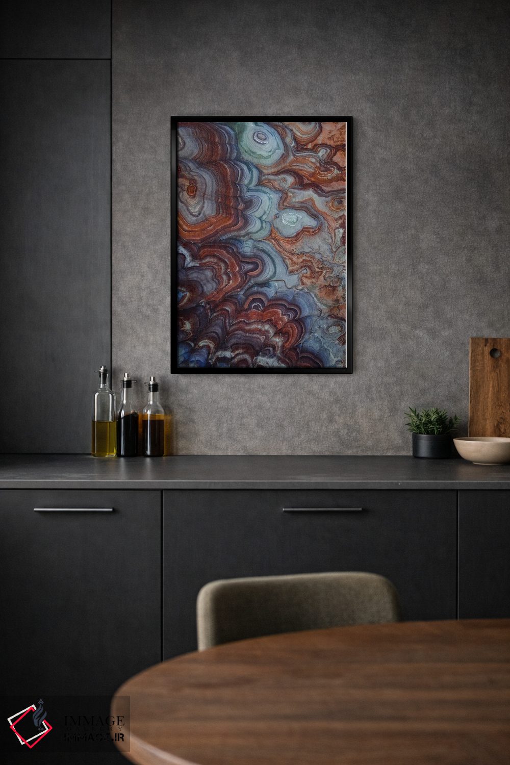 تابلو دکوراتیو فرازمینی اثر لوکاس مور - D2B