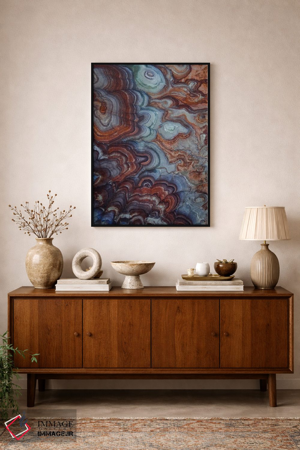 تابلو دکوراتیو فرازمینی اثر لوکاس مور - D3B