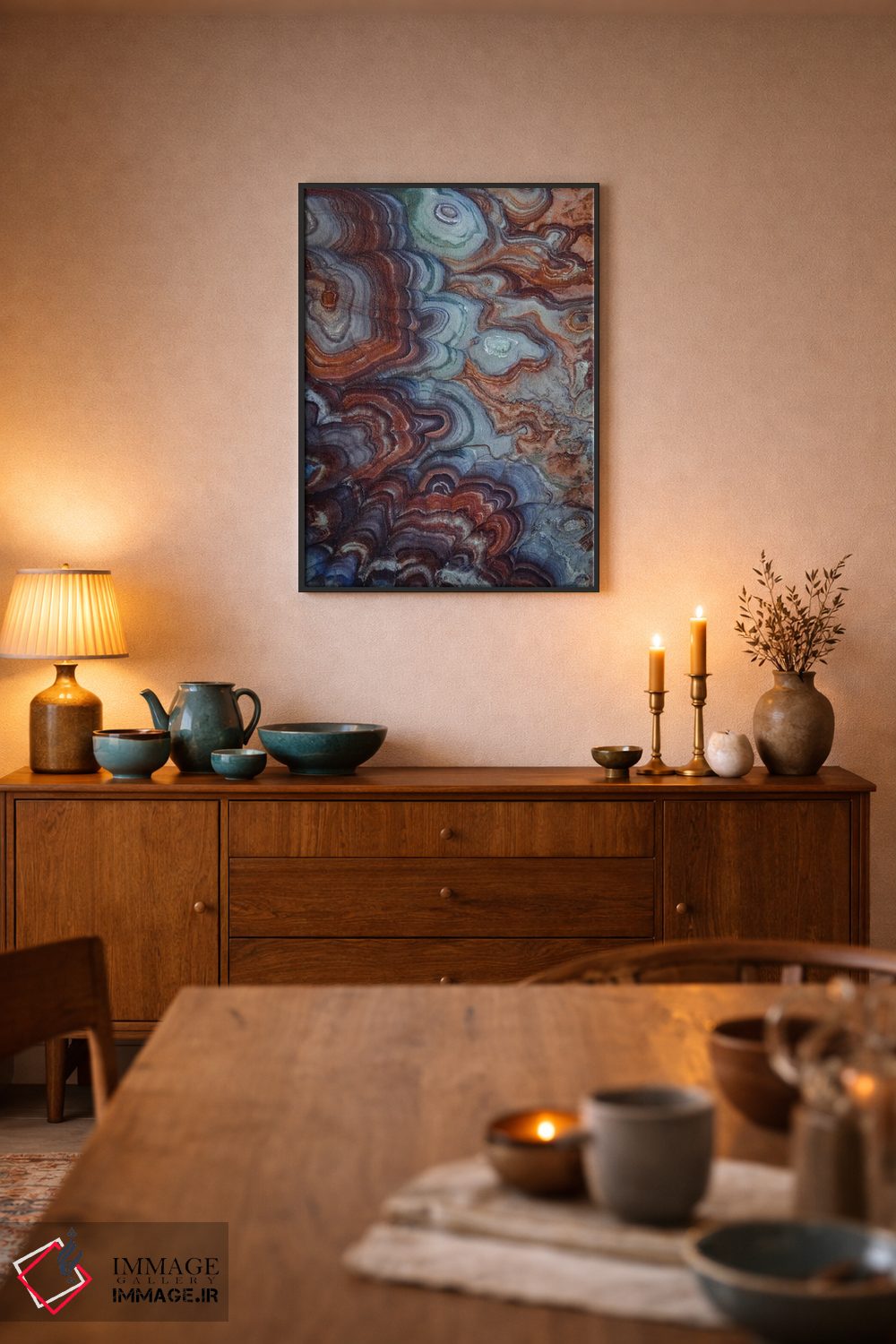 تابلو دکوراتیو فرازمینی اثر لوکاس مور - D6B