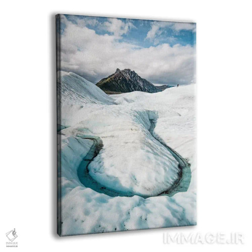 تابلو دکوراتیو سفر سرد اثر لوکاس مور - نمای پرسپکتیو محصول