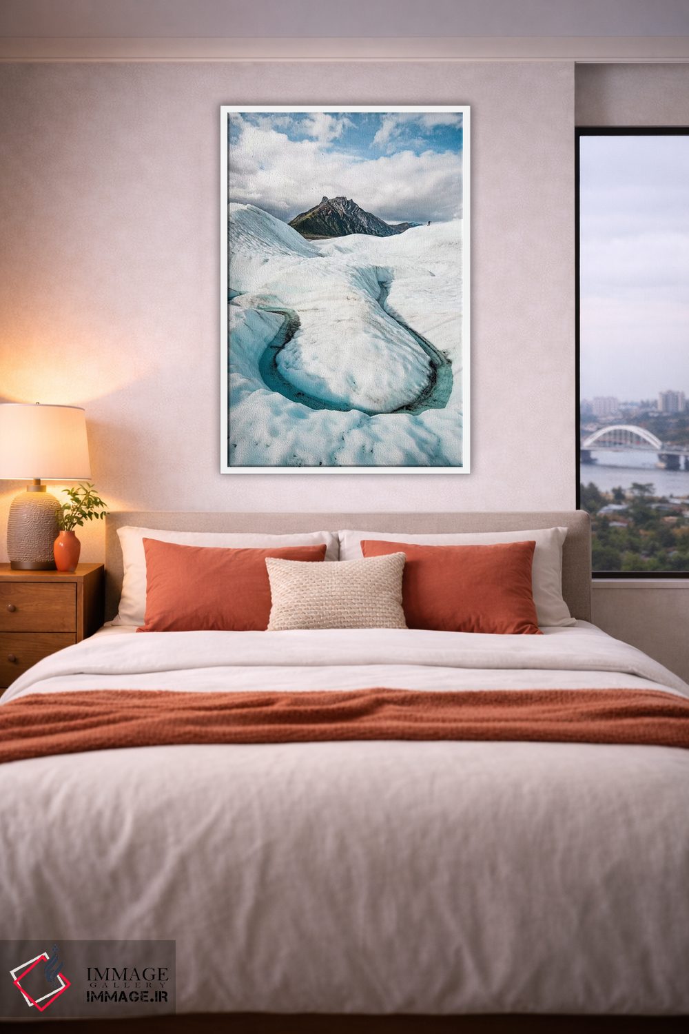 تابلو دکوراتیو سفر سرد اثر لوکاس مور - D2W