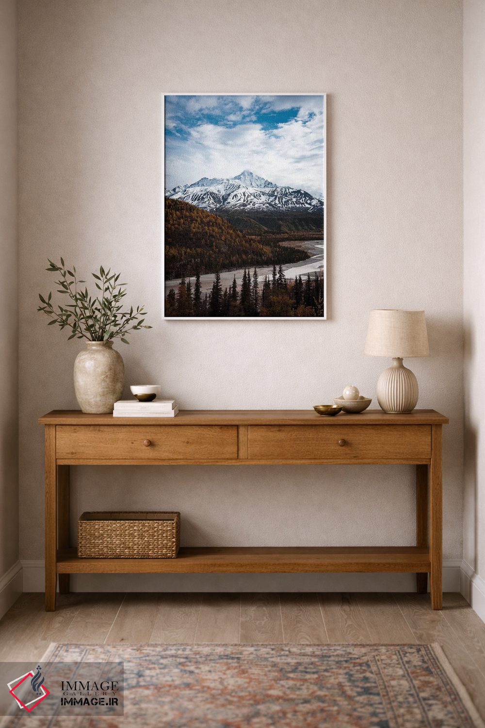 تابلو دکوراتیو پاییز آلاسکا اثر لوکاس مور - D1W