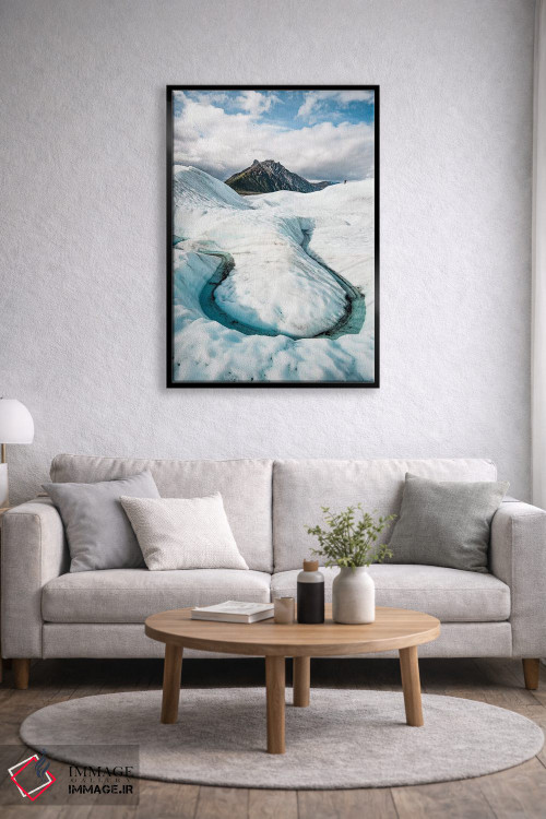 تابلو دکوراتیو سفر سرد اثر لوکاس مور - D4B