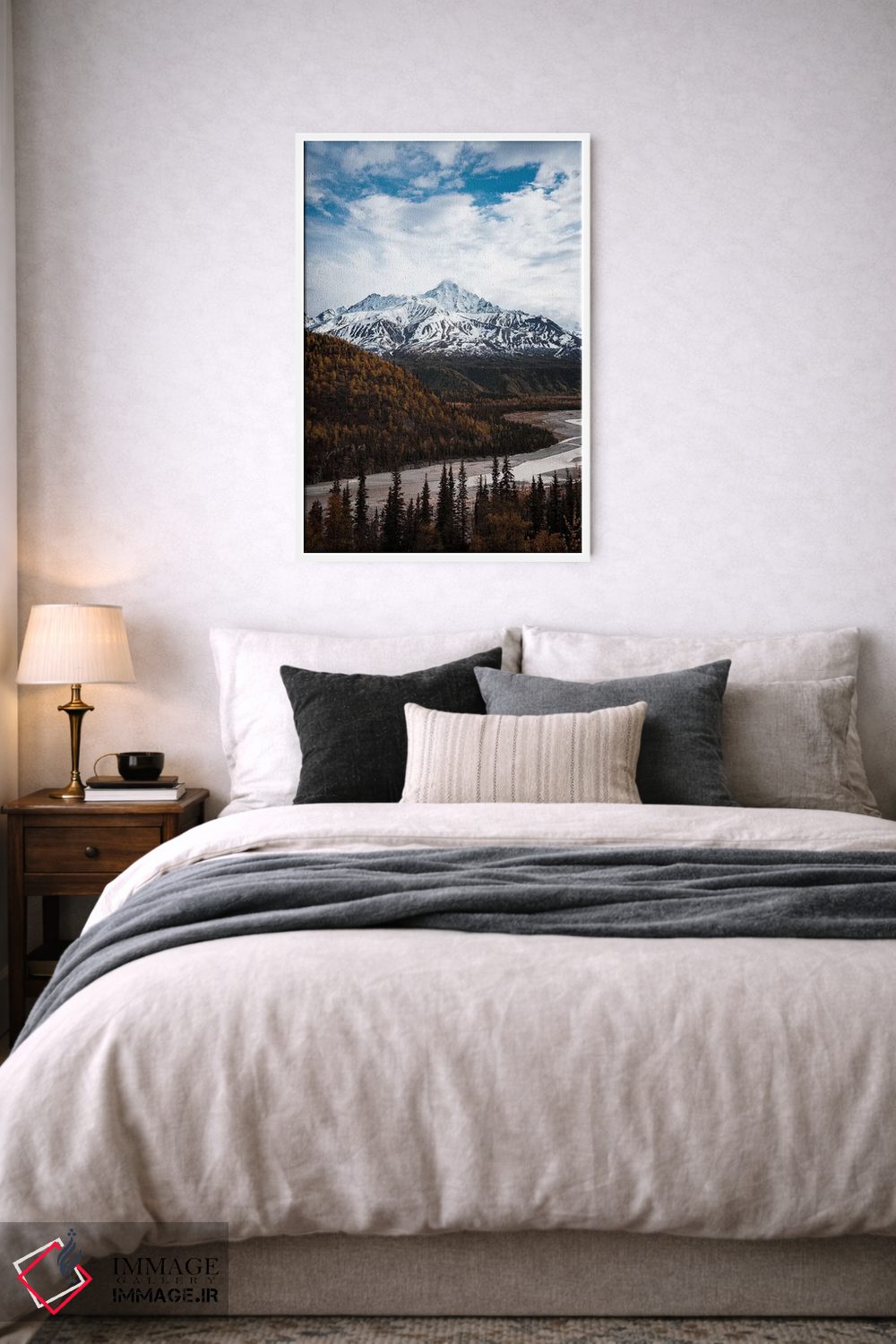 تابلو دکوراتیو پاییز آلاسکا اثر لوکاس مور - D5W