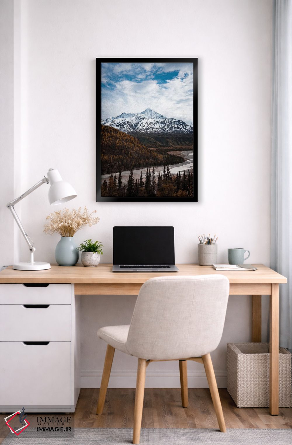 تابلو دکوراتیو پاییز آلاسکا اثر لوکاس مور - D6B
