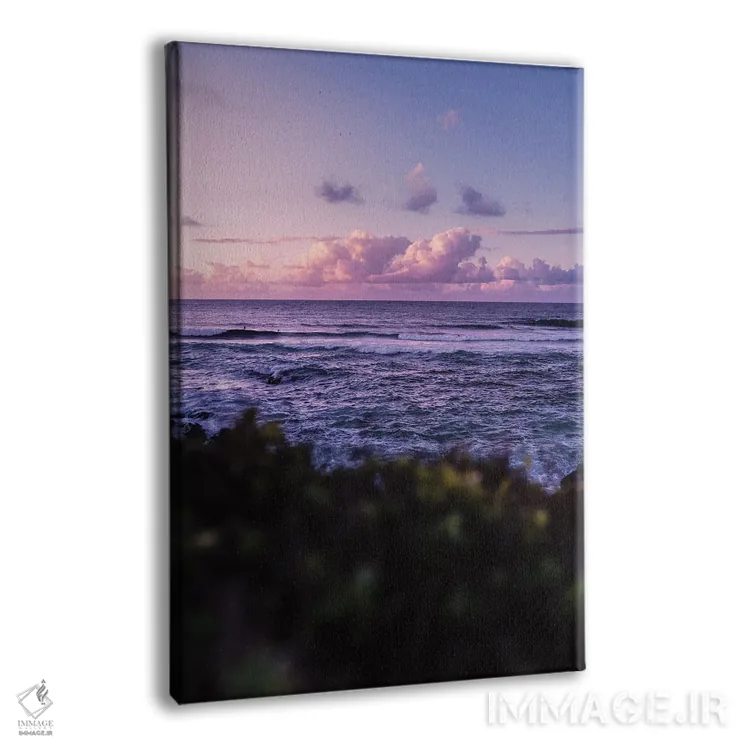 تابلو دکوراتیو غروب خیال انگیز اثر لوکاس مور - نمای پرسپکتیو محصول