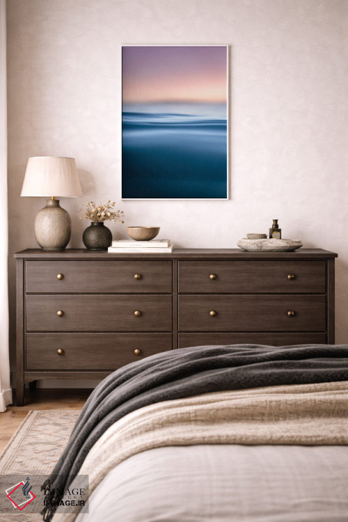 تابلو دکوراتیو ابریشم دریا اثر لوکاس مور - D4W