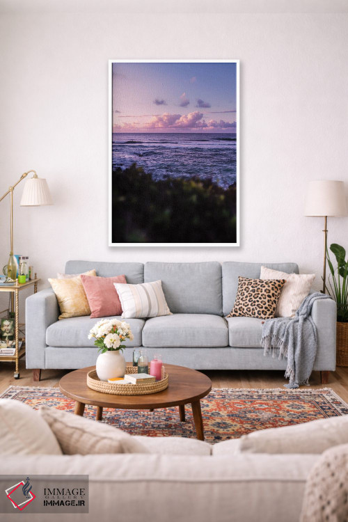 تابلو دکوراتیو غروب خیال انگیز اثر لوکاس مور - D1W