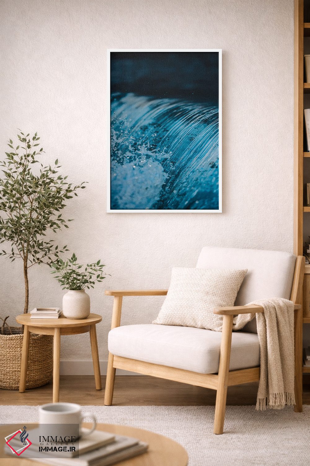 تابلو دکوراتیو آبشار اثر لوکاس مور - D6W