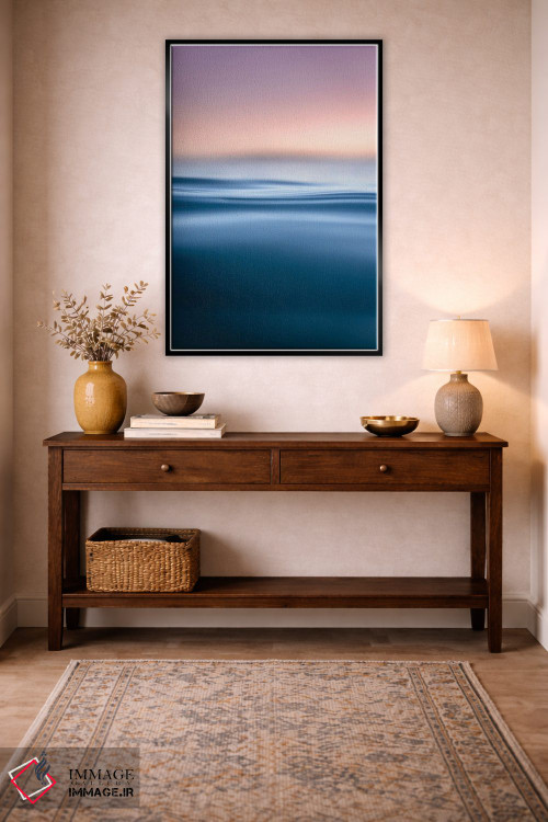 تابلو دکوراتیو ابریشم دریا اثر لوکاس مور - D5B