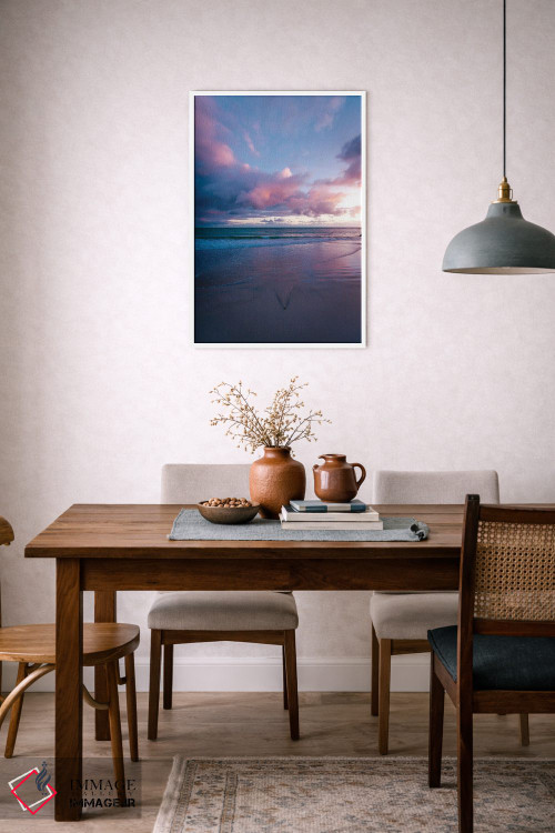 تابلو دکوراتیو طلوع ساحل مائوئی اثر لوکاس مور - D6W