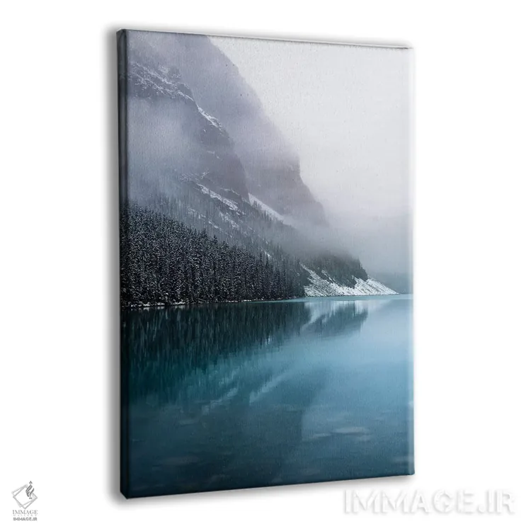 تابلو دکوراتیو انعکاس مه آلود اثر لوکاس مور - نمای پرسپکتیو محصول