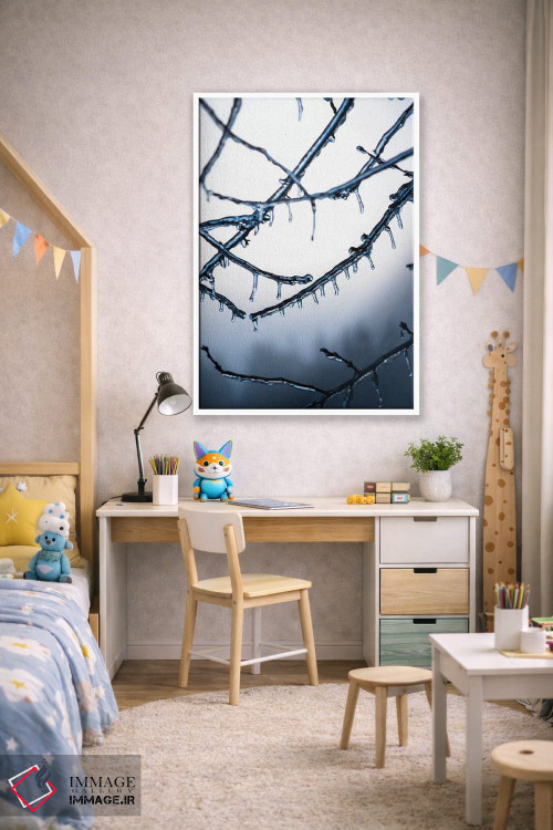 تابلو دکوراتیو یخ زده اثر لوکاس مور - D1W